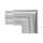 Abschlussecke | kurz | für Rohr Ø 42.4 x 2 mm | geschlossen | Edelstahl