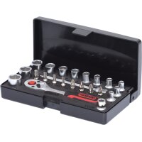 1/4" Steckschlüssel-Satz,23tlg