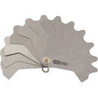 Schweißnahtlehre,12 Blatt,3-12mm
