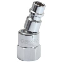 1/4" Metall-Kugelgelenk-Stecknippel, 46mm