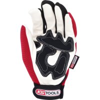 Leder-Arbeits-Handschuh, Vibrationsgedämmt, 11