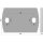 Ankerplatte | 150 x 100 x 10 mm | 2 x gelocht (22 x 16 mm) | Stahl