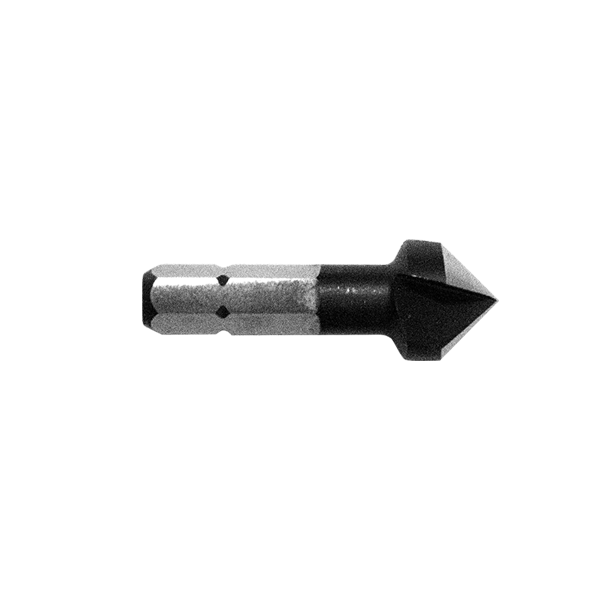 Countersink and Deburring Bit with 1/4" Shank, Ø 10.4 mm, 90°, HSSG