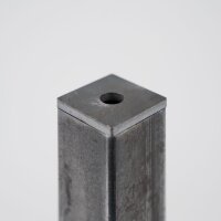 Platte | 30 x 30 x 4 mm | Mittelloch 12,2 mm | Stahl