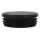 Stopfen | flach | für Rohr Ø 60,3 mm | 1,5 - 3,5 mm | schwarz | Kunststoff