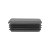 Stopfen | flach | für Rohr 60 x 40 mm | 1,5 - 3 mm |...