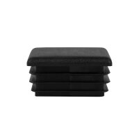 Stopfen | flach | für Rohr 40 x 40 mm | 1 - 2,5 mm |...