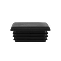 Stopfen | flach | für Rohr 40 x 40 mm | 2,5 - 4 mm |...