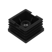 Stopfen | flach | für Rohr 40 x 40 mm | 1 - 2,5 mm |...