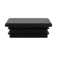 Stopfen | flach | für Rohr 60 x 60 mm | 3,5 - 5 mm |...