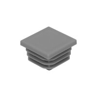 Stopfen | flach | für Rohr 40 x 40 mm | 2,5 - 4 mm |...