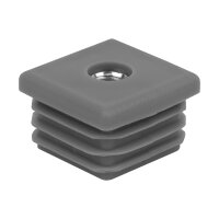 Stopfen | flach | für Rohr 40 x 40 mm | 1-2,5 mm |...