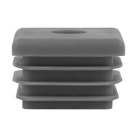 Stopfen | flach | für Rohr 40 x 40 mm | 1-2,5 mm |...