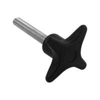 Kreuzgriff | M6 x 40 mm | Ø 45 mm | schwarz |...