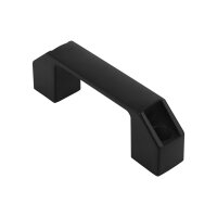 Vierkantgriff | Achsabstand 90 mm | schwarz | Kunststoff