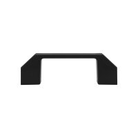 Vierkantgriff | Achsabstand 90 mm | schwarz | Kunststoff