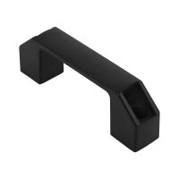 Vierkantgriff | Achsabstand 120 mm | schwarz | Kunststoff