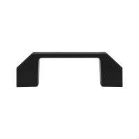Vierkantgriff | Achsabstand 120 mm | schwarz | Kunststoff