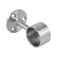 Handlaufhalter | rechts | Ronde Ø 60 | 3 x gelocht...