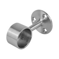 Handlaufhalter | links | Ronde Ø 60 | 3 x gelocht...