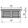 Stopfen | flach | für Rohr 50 x 50 x 2 mm | Edelstahl
