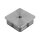 Stopfen | flach | für Rohr 50 x 50 x 3 mm | M8 Innengewinde | Edelstahl