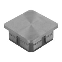 Stopfen | flach | für Rohr 60 x 60 x 3 mm | Edelstahl