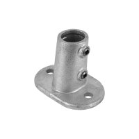 Rohrverbinder | Fußplatte | oval | 3 - 11° |...