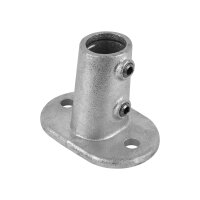 Rohrverbinder | Fußplatte | oval | 3 - 11° |...