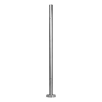 Endpfosten | mit Rosette | 42,4 x 2 x 1000 mm |...