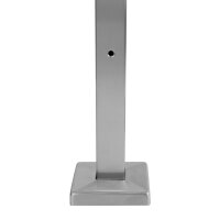Endpfosten | mit Rosette | 40 x 40 x 2 x 1000 mm |...
