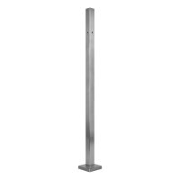 Eckpfosten | mit Rosette | 40 x 40 x 2 x 1000 mm |...