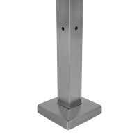 Eckpfosten | mit Rosette | 40 x 40 x 2 x 1000 mm |...