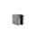 Glasklemme | Modell 80 | links & rechts | 58 x 48 mm | Flachanschluss | Edelstahl