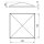 Abdeckkappe | für Rohr 120 x 120 mm | Stahl