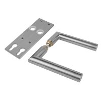 Türdrücker-Set | eckig | Ø 22 x 140 mm |...
