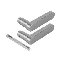 Türdrücker-Set | 2 x Lochteil | 120 x 25 x 22...
