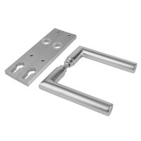 Türdrücker-Set | eckig | Ø 22 x 140 mm |...