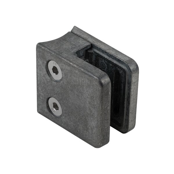Glasklemme | Modell 67 | 45 x 45 x 30 mm | für Rohr Ø 42,4 mm | Zinkdruckguss