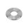 Ronde | Ø 100 x 8 mm | Mittelloch (Ø 42,7 mm) | Kante gefast | Edelstahl