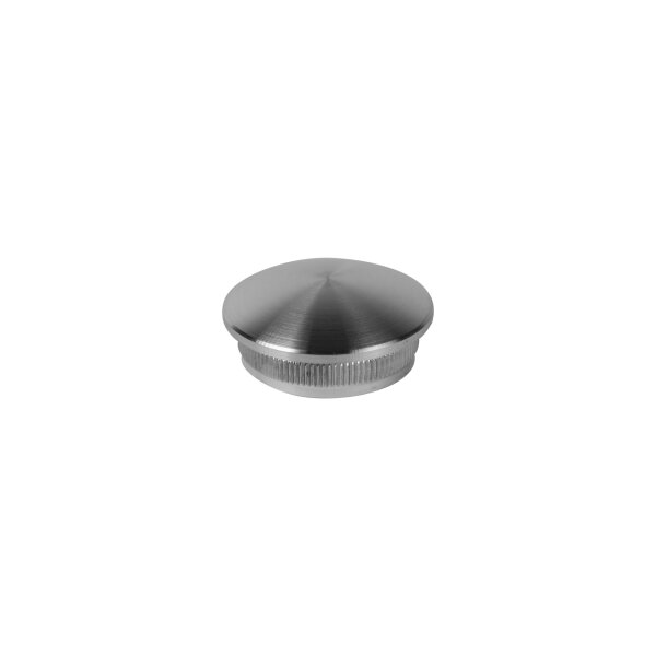 Stopfen | gewölbt | für Rohr Ø 33,7 x 2,5 mm | Edelstahl