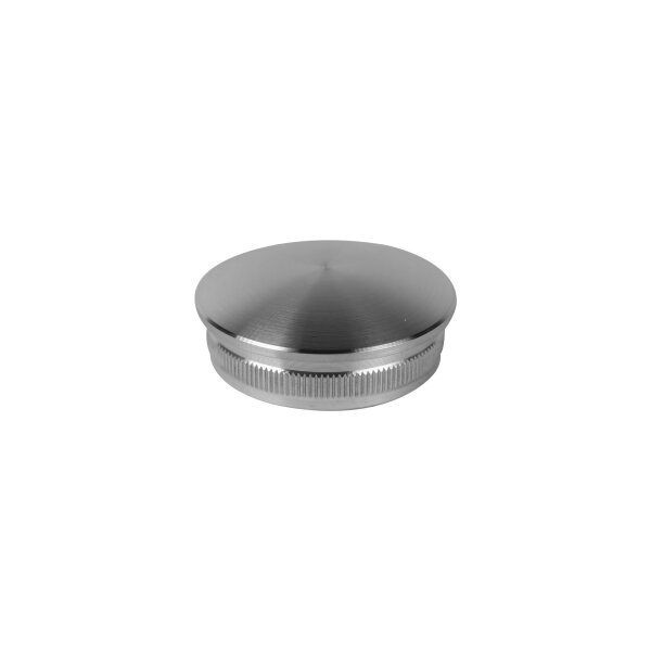 Stopfen | gewölbt | für Rohr Ø 42,4 x 2,0 mm | Edelstahl