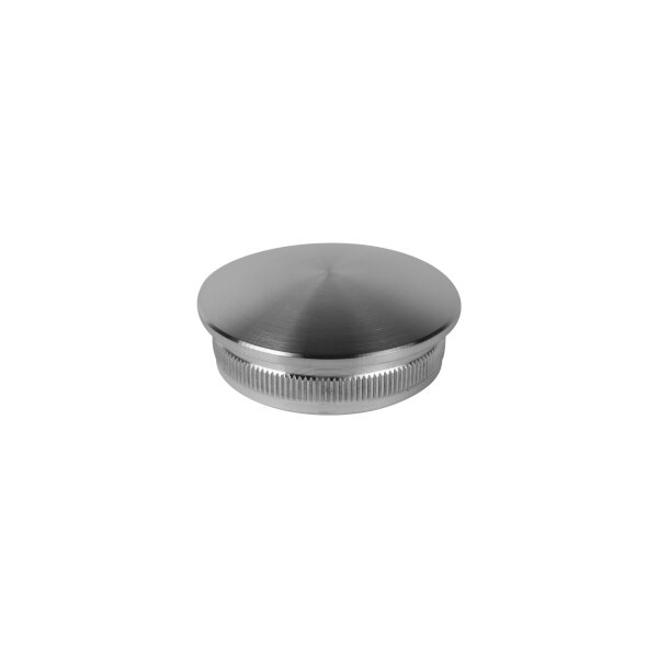 Stopfen | gewölbt | für Rohr Ø 42,4 x 2,5 mm | Edelstahl