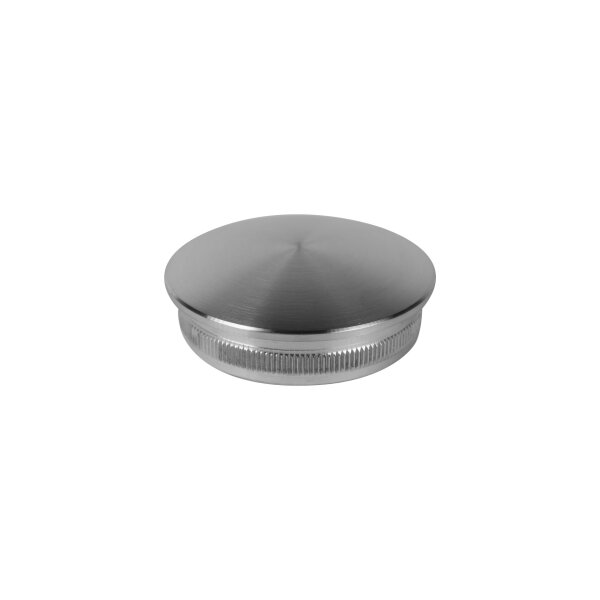 Stopfen | gewölbt | für Rohr Ø 48,3 x 2,5 mm | Edelstahl