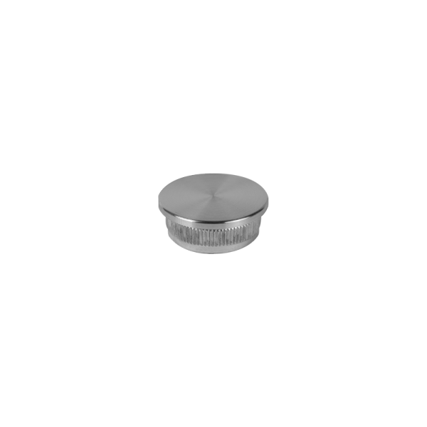 Stopfen | flach | für Rohr Ø 26,9 x 2,0 mm | Edelstahl