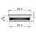 Stopfen | flach | für Rohr Ø 42,4 x 2,5 mm | Edelstahl