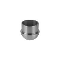 Stopfen | halbrund | für Rohr Ø 33,7 x 2,0 mm...