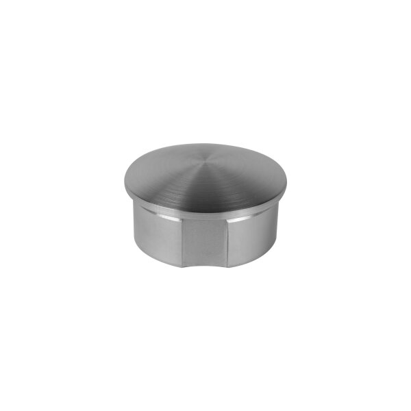 Stopfen | gewölbt | für Rohr Ø 42,4 x 2,0 mm | zum kleben | Edelstahl