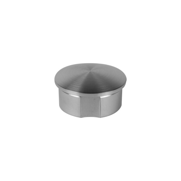 Stopfen | gewölbt | für Rohr Ø 42,4 x 2,5 mm | zum kleben | Edelstahl