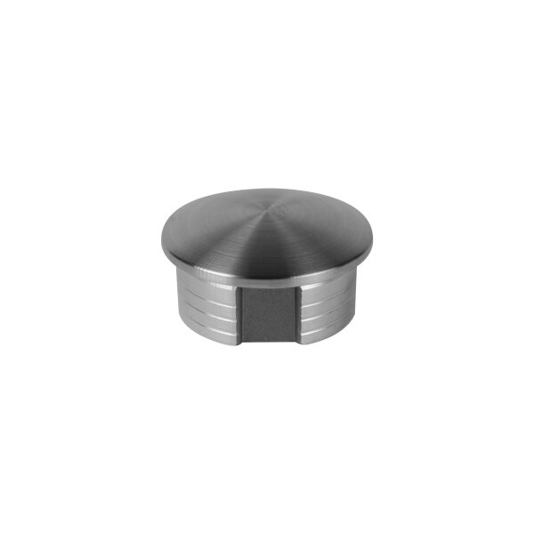Stopfen | gewölbt | für Rohr Ø 42,4 x 4,0 mm | zum kleben | Edelstahl
